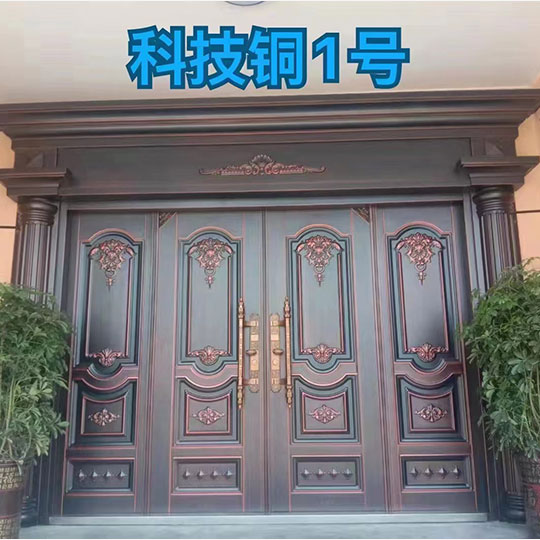 带门头别墅门